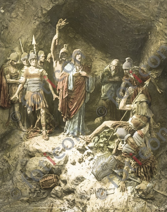 Gefangennahme Jesu | Capture of Jesus - Foto simon-134-043.jpg | foticon.de - Bilddatenbank für Motive aus Geschichte und Kultur